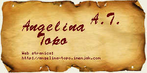 Angelina Topo vizit kartica